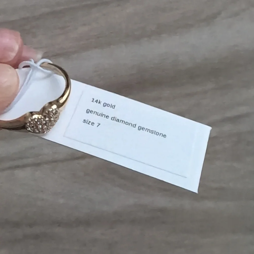 NWT Gorjana Gold Heart Ring - Picture 9 of 16